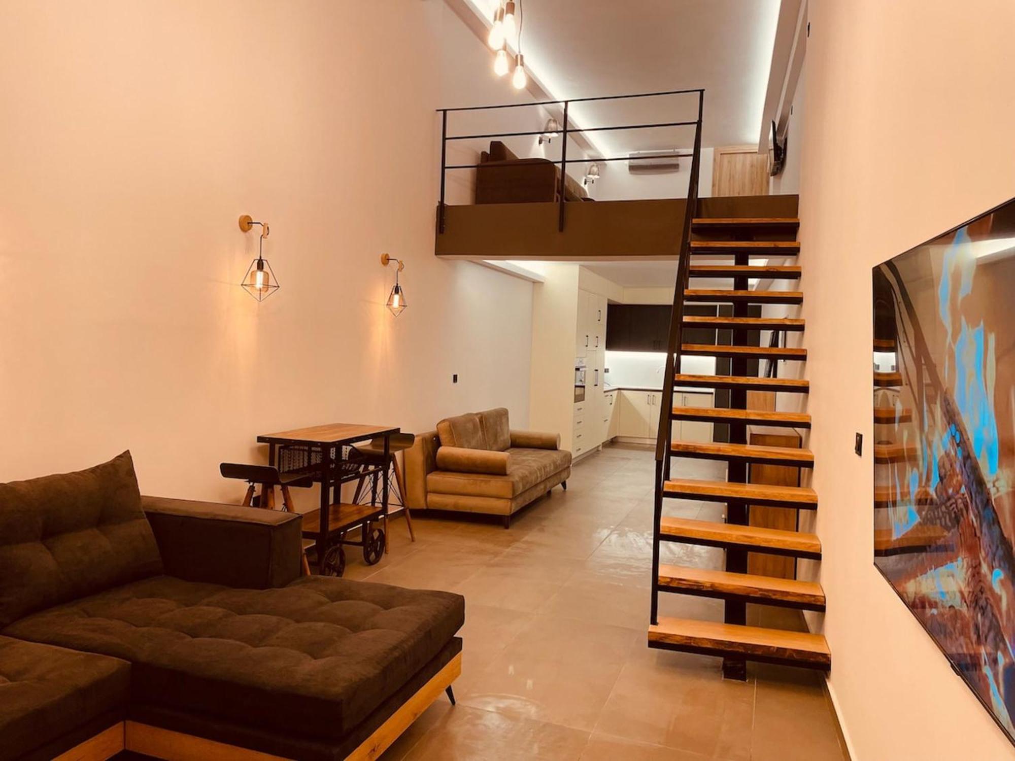 Loft Athens -Nomad Friendly # Superhost Hub# Leilighet Eksteriør bilde