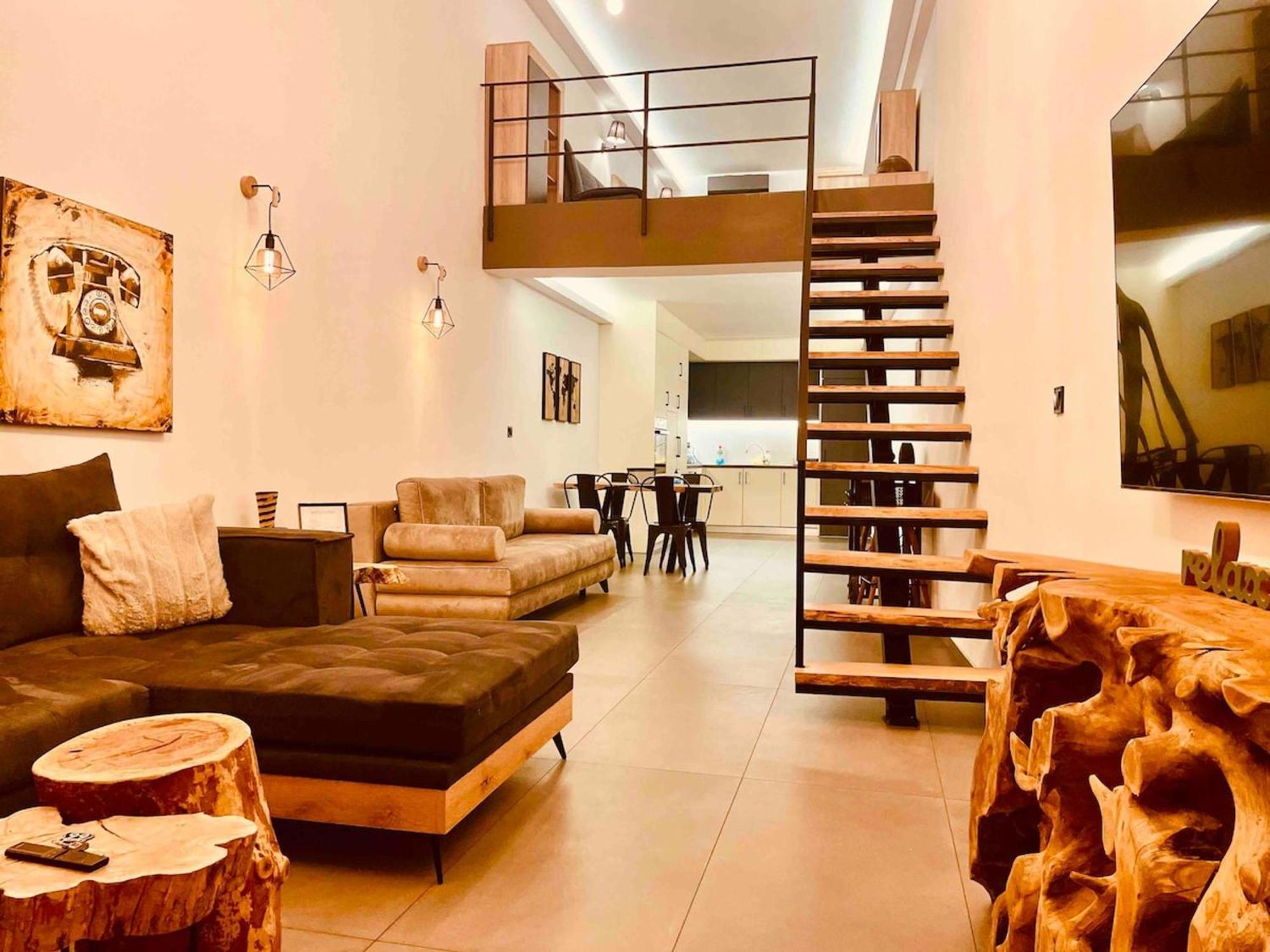 Loft Athens -Nomad Friendly # Superhost Hub# Leilighet Eksteriør bilde